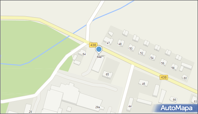 Borzęciczki, Borzęciczki, 64a, mapa Borzęciczki