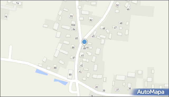 Borzymów, Borzymów, 44, mapa Borzymów