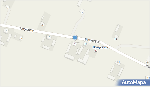 Bowyczyny, Bowyczyny, 10, mapa Bowyczyny