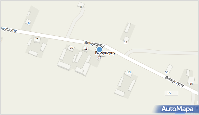 Bowyczyny, Bowyczyny, 12, mapa Bowyczyny