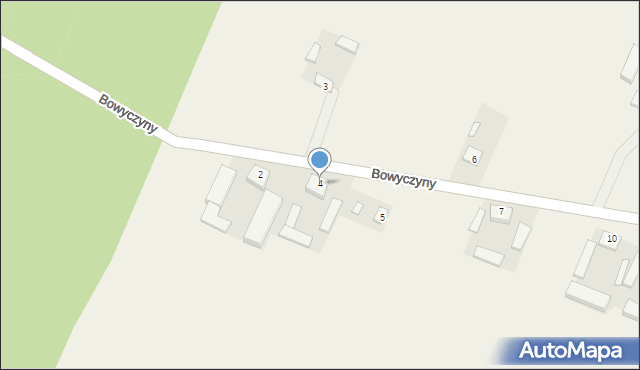 Bowyczyny, Bowyczyny, 4, mapa Bowyczyny