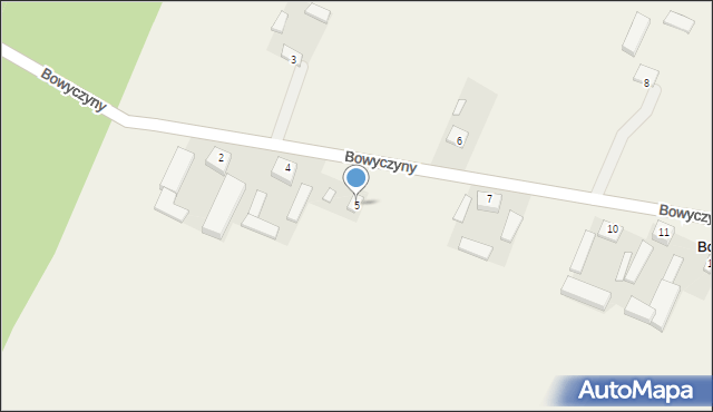 Bowyczyny, Bowyczyny, 5, mapa Bowyczyny