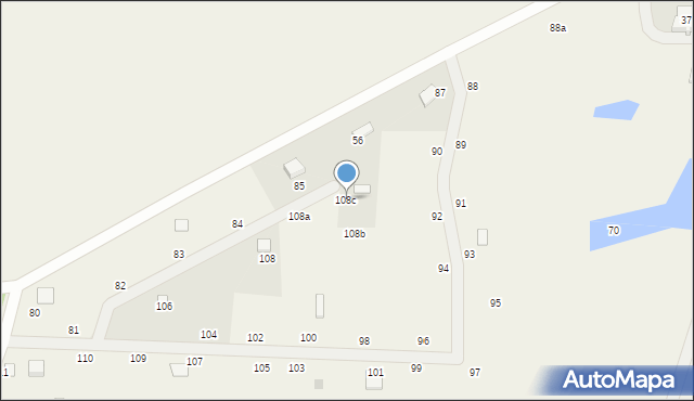 Bożepole Królewskie, Bożepole Królewskie, 108c, mapa Bożepole Królewskie