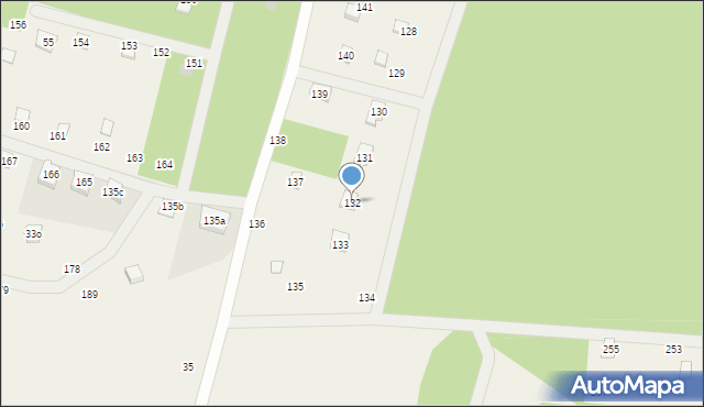 Bożepole Królewskie, Bożepole Królewskie, 132, mapa Bożepole Królewskie