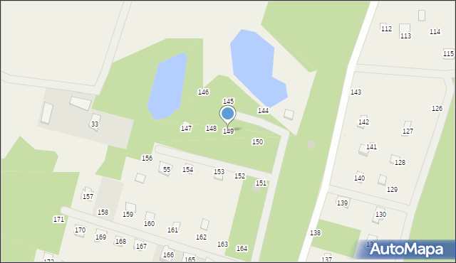 Bożepole Królewskie, Bożepole Królewskie, 149, mapa Bożepole Królewskie