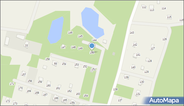 Bożepole Królewskie, Bożepole Królewskie, 150, mapa Bożepole Królewskie