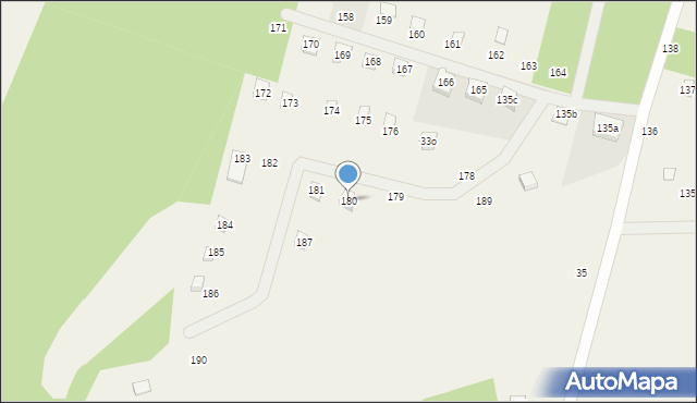 Bożepole Królewskie, Bożepole Królewskie, 180, mapa Bożepole Królewskie