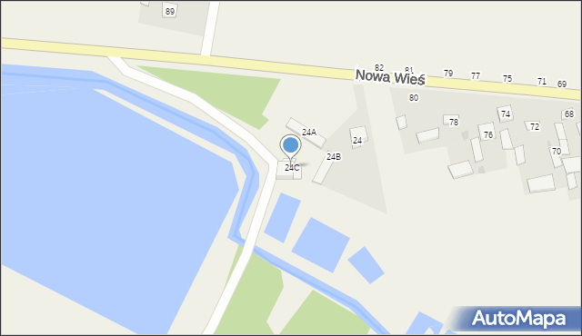 Boży Dar, Boży Dar, 24C, mapa Boży Dar