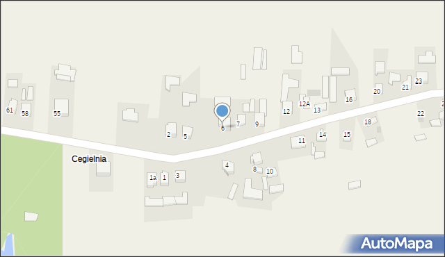 Bożydar, Bożydar, 6, mapa Bożydar