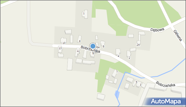 Brzeźnica, Bobrzańska, 9, mapa Brzeźnica