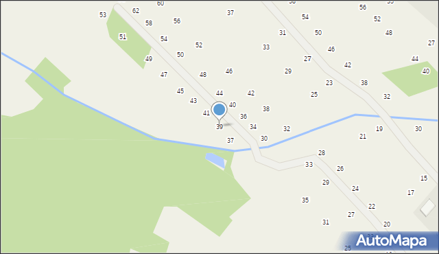 Brzozówka, Boczna, 39, mapa Brzozówka