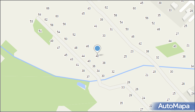 Brzozówka, Boczna, 42, mapa Brzozówka