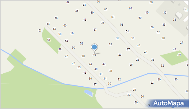 Brzozówka, Boczna, 46, mapa Brzozówka