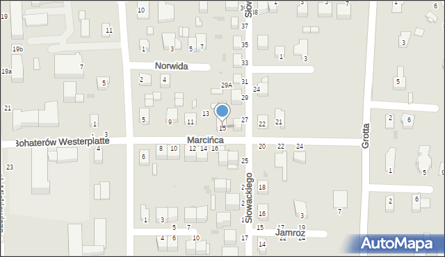 Busko-Zdrój, Bohaterów Westerplatte, 15, mapa Busko-Zdrój