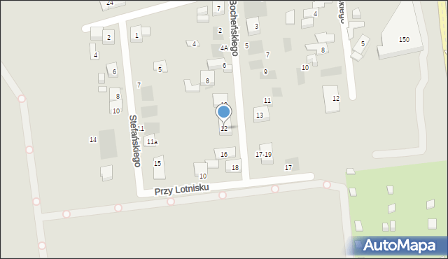 Bydgoszcz, Bocheńskiego Jana, ks., 12, mapa Bydgoszczy