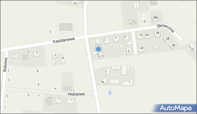 Dobrcz, Borówieńska, 3, mapa Dobrcz