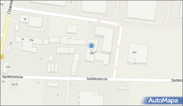 Duchnice, Boczna, 18a, mapa Duchnice