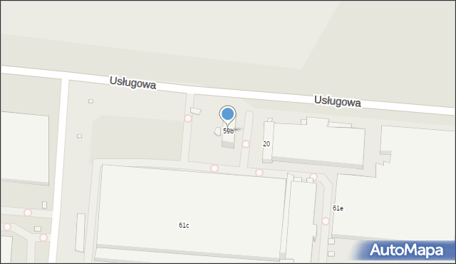 Gliwice, Bojkowska, 59b, mapa Gliwic