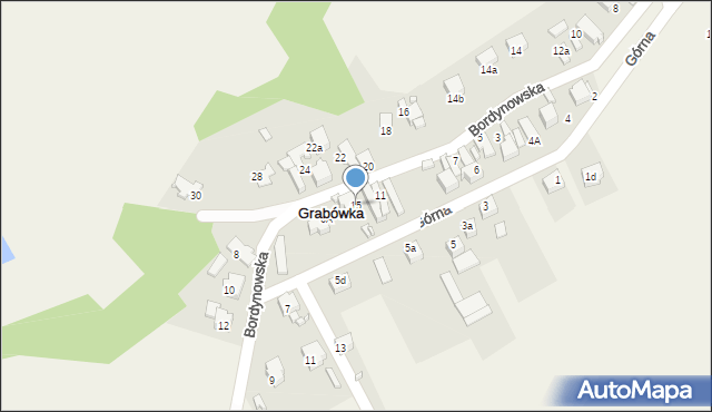 Grabówka, Bordynowska, 15, mapa Grabówka