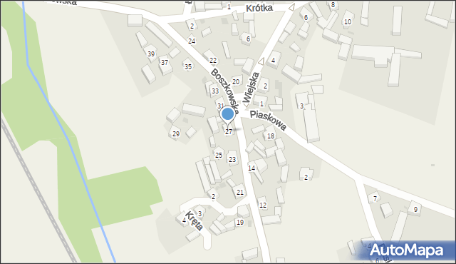 Grotniki, Boszkowska, 27, mapa Grotniki