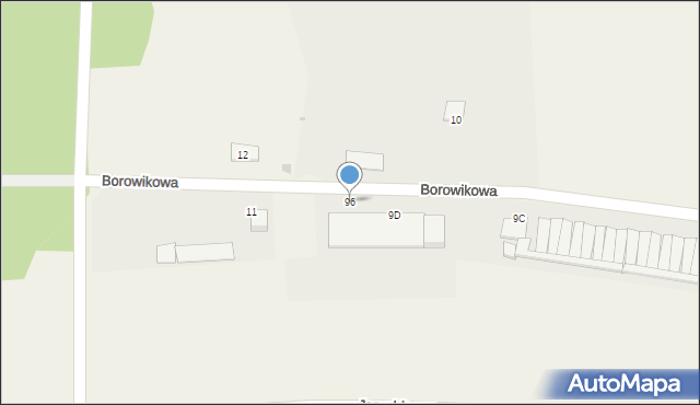 Jankowice, Borowikowa, 96, mapa Jankowice