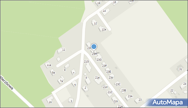 Jankowice, Boguszowicka, 23H, mapa Jankowice