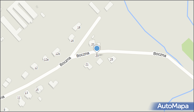 Jastrowie, Boczna, 23, mapa Jastrowie