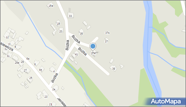 Kolonowskie, Bożka Arki, 37A, mapa Kolonowskie