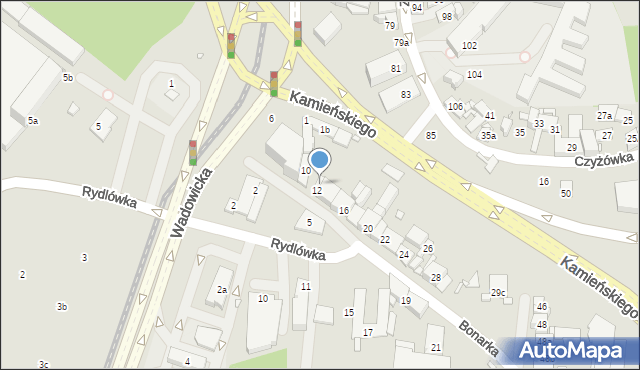 Kraków, Bonarka, 8, mapa Krakowa