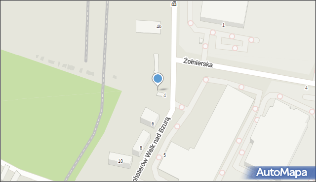 Kutno, Bohaterów Walk nad Bzurą, 6/8, mapa Kutno