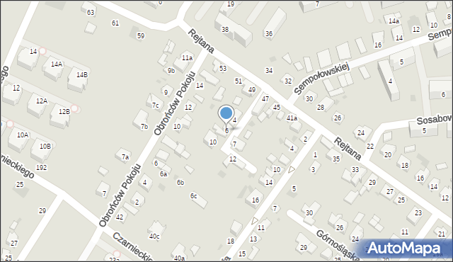 Kutno, Bortnowskiego Władysława, gen., 6, mapa Kutno