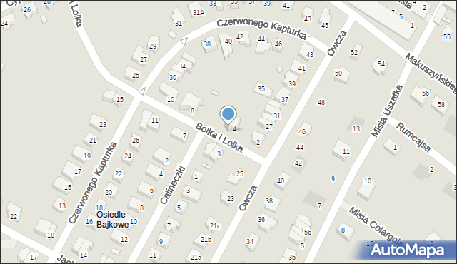 Kwidzyn, Bolka i Lolka, 6, mapa Kwidzyn
