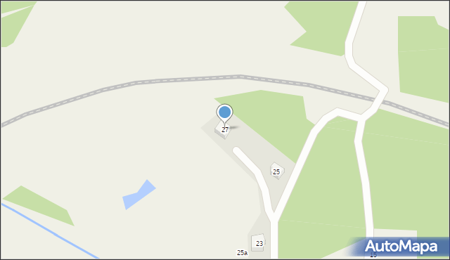 Lipusz, Bohaterów, 27, mapa Lipusz