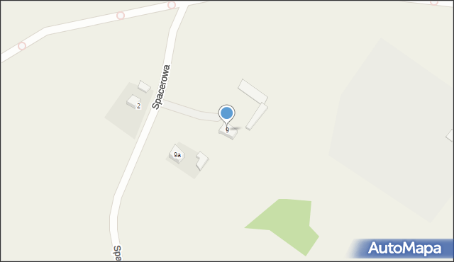 Lisewo, Boczna, 9, mapa Lisewo