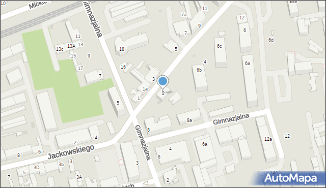 Nakło nad Notecią, Bolesława Krzywoustego, 2, mapa Nakło nad Notecią