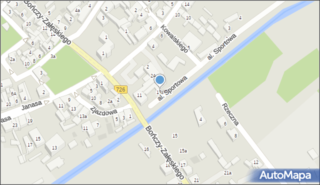 Opoczno, Bończy-Załęskiego Kazimierza, gen., 13a, mapa Opoczno