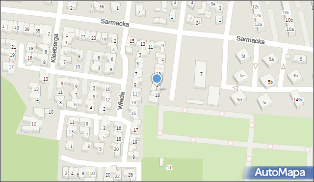 Poznań, Bortnowskiego Władysława, gen., 16, mapa Poznania