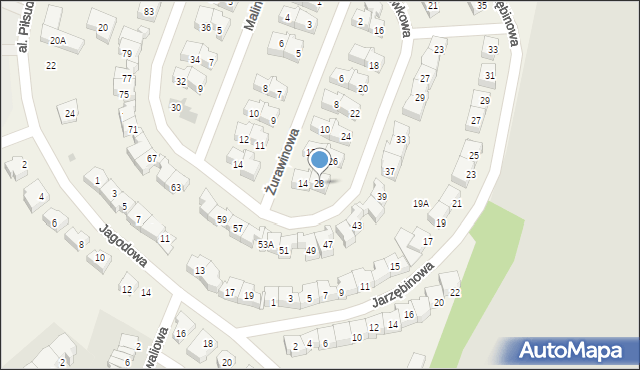 Rotmanka, Borówkowa, 28, mapa Rotmanka