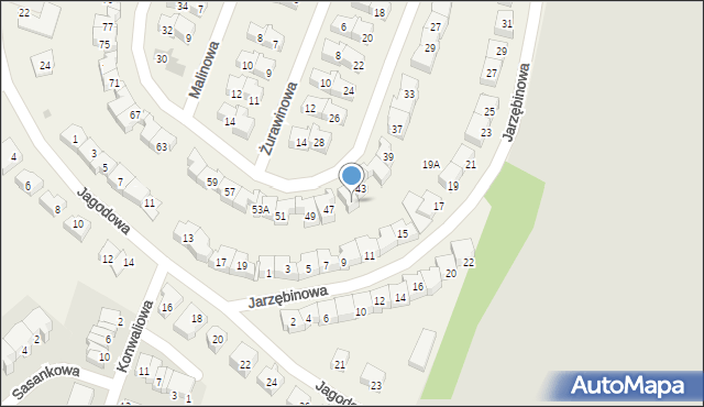 Rotmanka, Borówkowa, 45, mapa Rotmanka