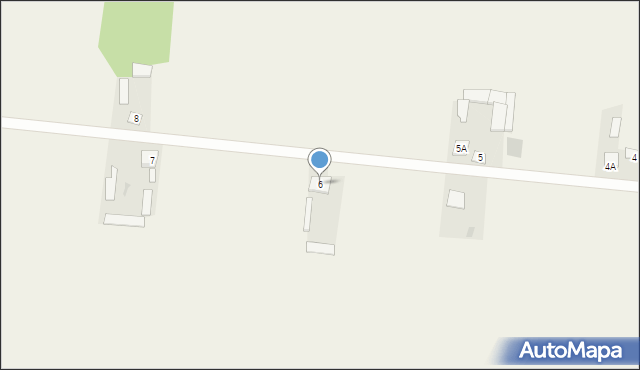 Sarnów, Borowina (Sarnów), 6, mapa Sarnów