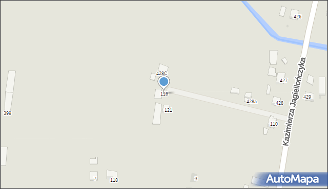 Sędziszów Małopolski, Borek Wielki, 116, mapa Sędziszów Małopolski