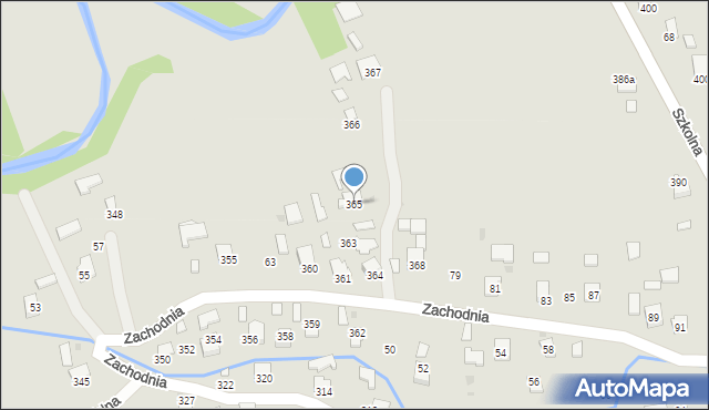 Sędziszów Małopolski, Borek Wielki, 365, mapa Sędziszów Małopolski