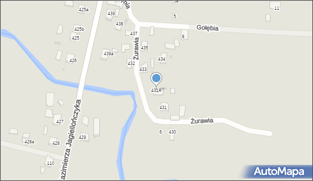 Sędziszów Małopolski, Borek Wielki, 431A, mapa Sędziszów Małopolski