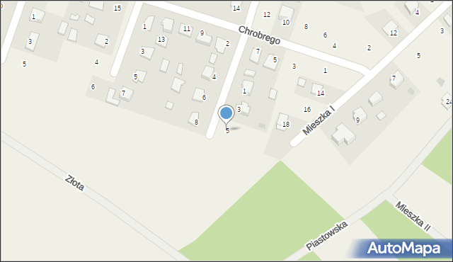 Skopanie, Bolesława Śmiałego, 5, mapa Skopanie