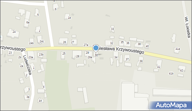 Stepnica, Bolesława Krzywoustego, 30, mapa Stepnica