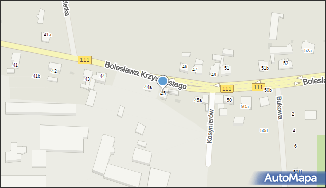 Stepnica, Bolesława Krzywoustego, 45, mapa Stepnica