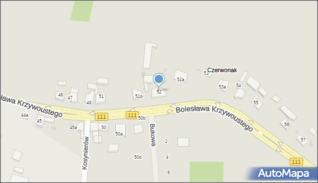 Stepnica, Bolesława Krzywoustego, 52, mapa Stepnica