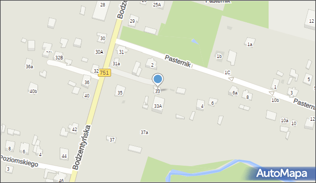 Suchedniów, Bodzentyńska, 33, mapa Suchedniów