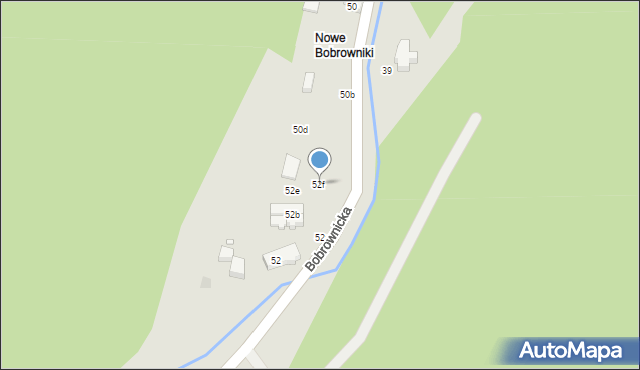 Szczytna, Bobrownicka, 52f, mapa Szczytna