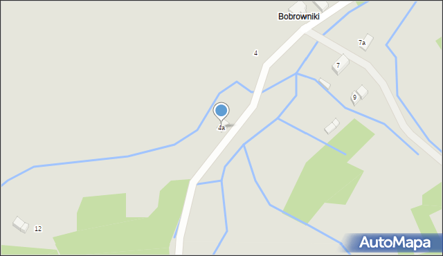 Szczytna, Bobrowniki Stare, 4a, mapa Szczytna